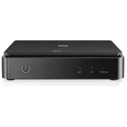 Telesystem TELE System ON T2 Schwarz Full HD 8 GB Wi-Fi Ethernet LAN Anschluss (8 GB), Streaming Box, Schwarz