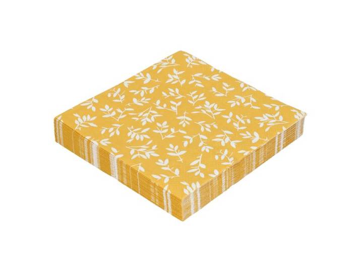 Servetten, papier, blaadjes, 33 x 33 cm, 20 stuks
