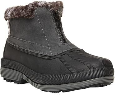 Propet Lumi Ankle Zip - Womens 6.5 Grey Boot XX
