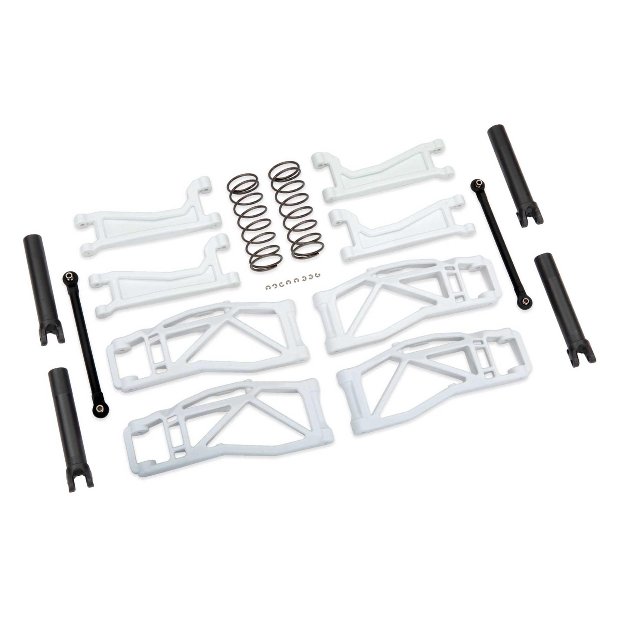 Traxxas Querlenker-Set WideMaxx weiss Querlenker Spurstangen +Feder (TRX8995A)