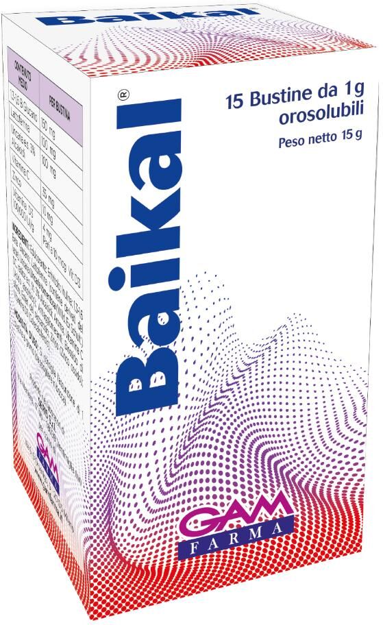 GAM FARMA Srl BAIKAL 15BUST OROSOLUBILI