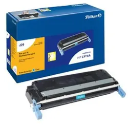 Pelikan Toner-Modul 1129c ersetzt HP C9731A cyan blau rebuilt