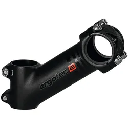 A-Head Vorbau Ergotec High Piranha 2 Alu, schwarz, 1 1/8",Ø 31,8mm,110mm, 35°