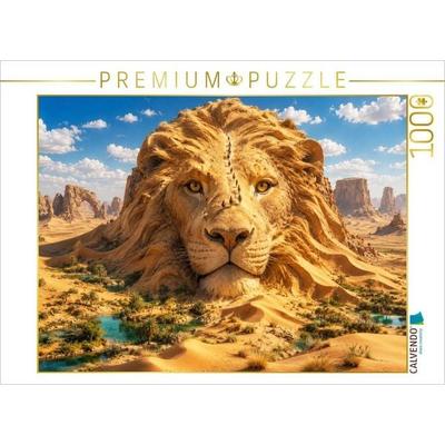 CALVENDO Puzzle Der Wächter der Wüste | 1000 Teile Lege-Größe 64x48cm Foto-Puzzle für glückliche Stunden