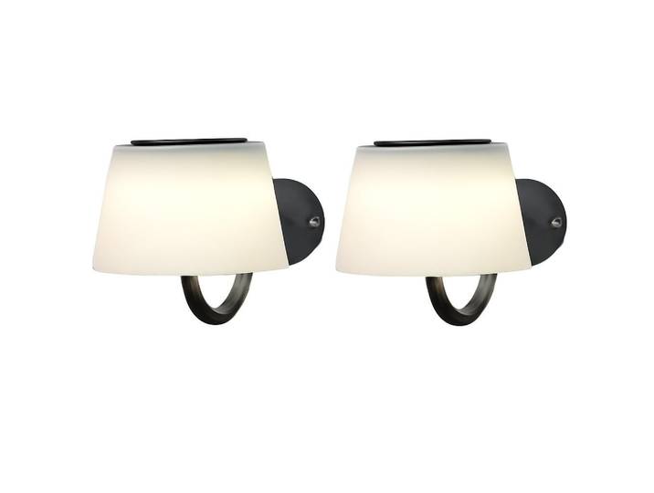 ZMH Led-Wandleuchte Luminating 18/13/13 cm, Schwarz, Metall, LED integrated, 13x13x18 cm, Lampen & Leuchten, LED Beleuchtung, LED-Wandleuchten
