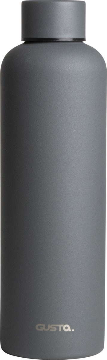 Gusta Thermosfles Antraciet 500ml RVS ø6,8x23,5cm