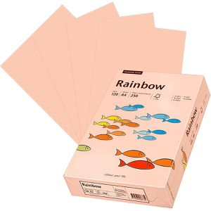 Papyrus Kopierpapier Rainbow 88042524, A4, 120g/qm, hellrosa, 250 Blatt