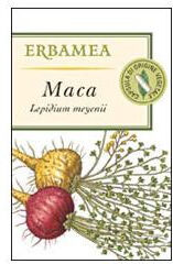 ERBAMEA Maca Integratore Alimentare Tonico Adattogeno, 50 Capsule Vegetali