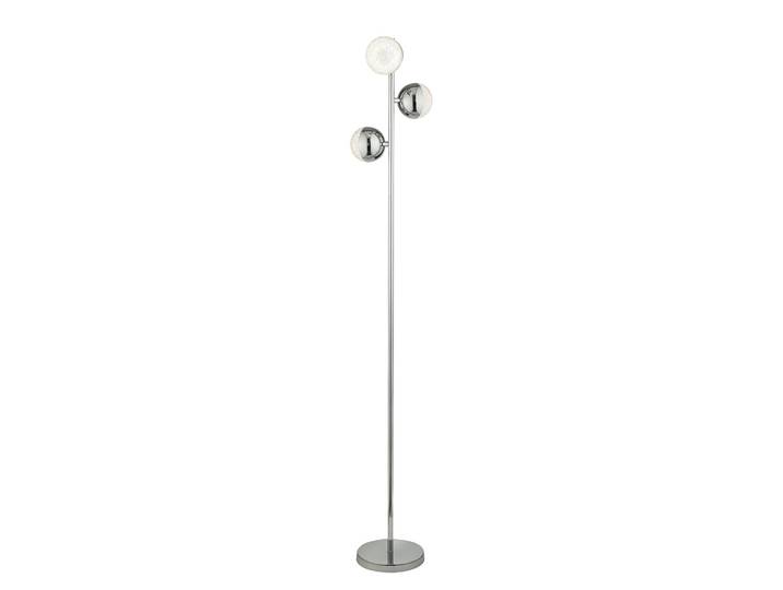 Lampadaire Marbles 25 x 152 x 25cm Argenté Matériau : Verre, Métal, Matière plastique Surface en métal : Chromé Type de matière synthétique :