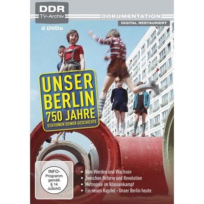 Unser Berlin - 750 Jahre - DDR TV-Archiv [2 DVDs], DVD
