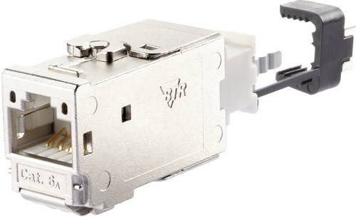 Metz Connect 130B11-E RJ45-Einbaumodul E-Dat CAT 6a 1 St.