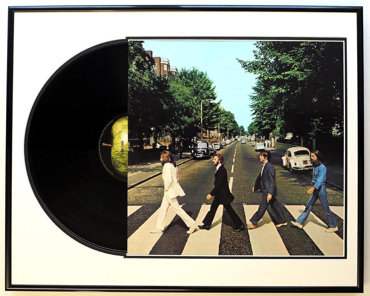 LP Record Frame Zwart - Muziek Memorabilia Muurdecoratie - 40 x 50 cm