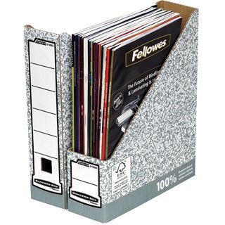 Fellowes BANKERS BOX SYSTEM Archiv-Stehsammler, grau