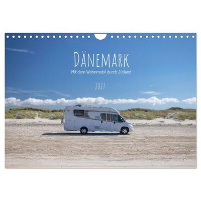 Dänemark - Mit dem Wohnmobil durch Jütland (Wandkalender 2027 DIN A4 quer), CALVENDO Monatskalender