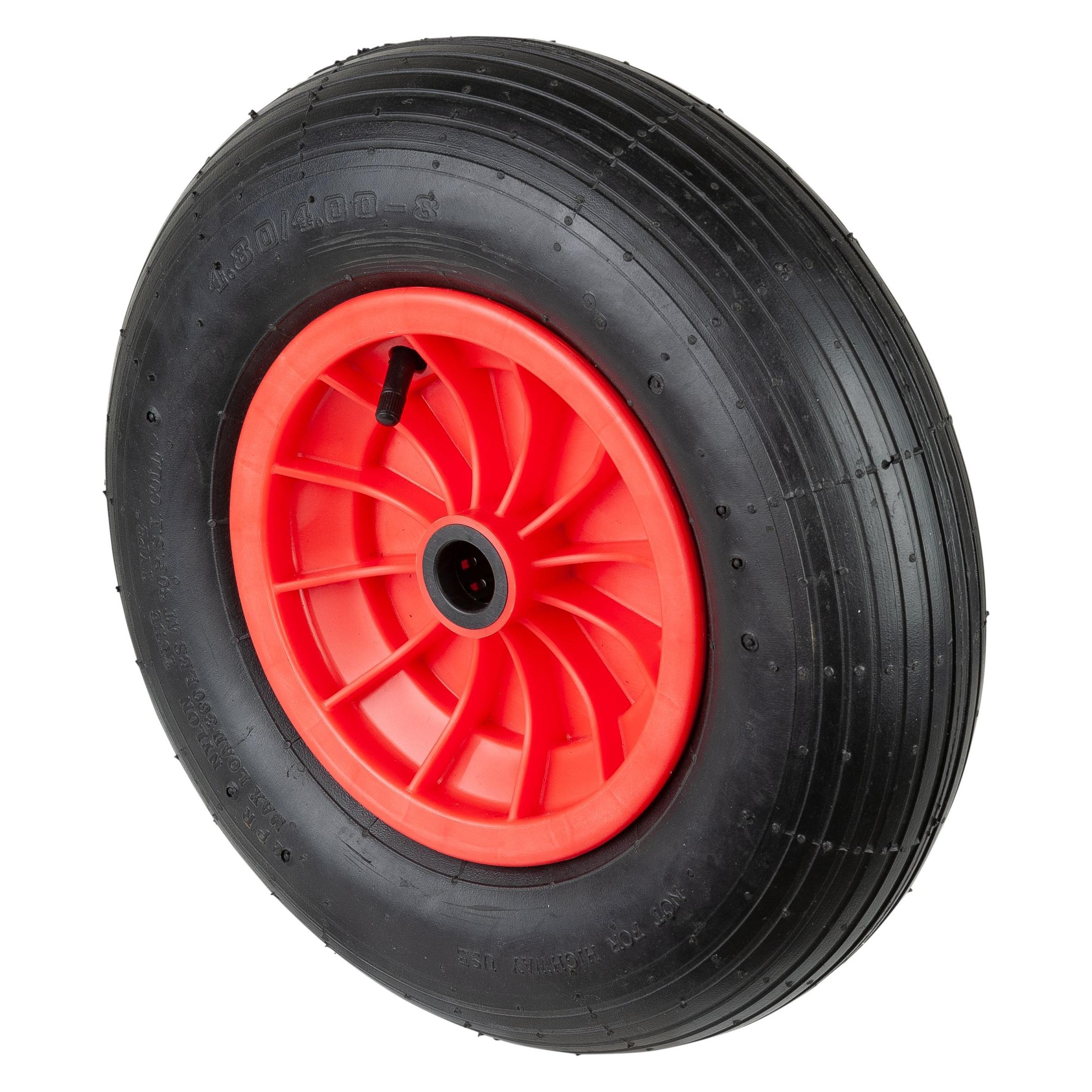 BS Rollen D15.401 Luftrad, Rillenprofil, Radkörper Kunststoff, Ø 400 mm, Rollenlager (228235)