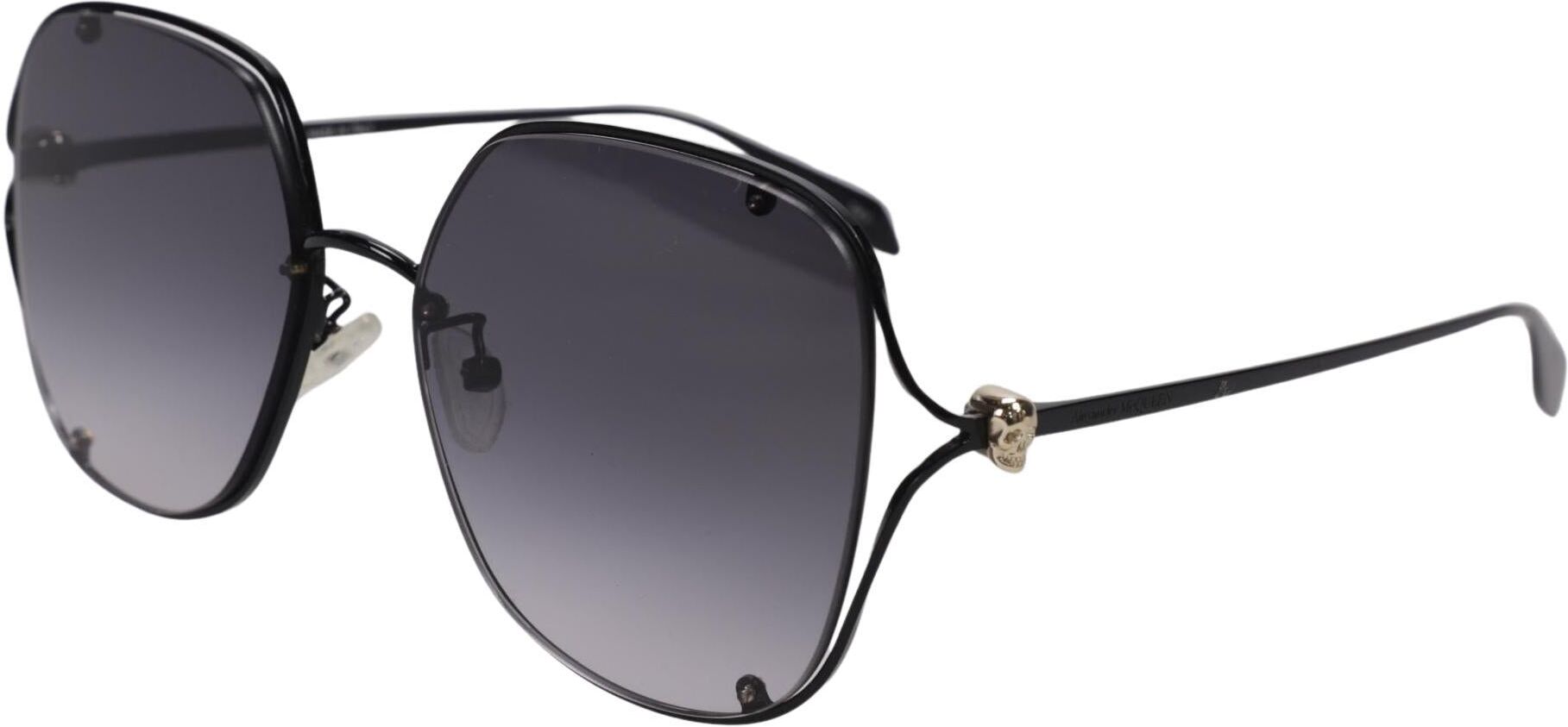 Alexander McQueen Damen Sonnenbrille, Schwarz - Second Hand