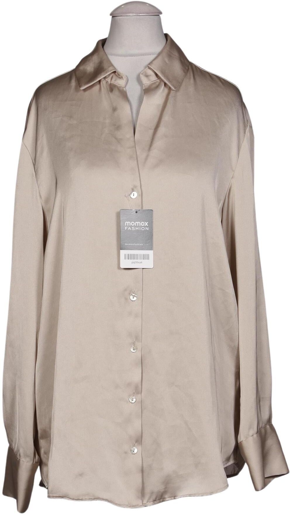 Stradivarius Damen Bluse, Beige, Gr. XS, Synthetik - Second Hand