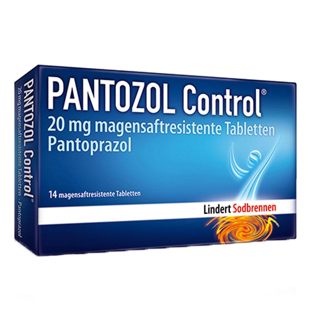 Pantozol Control 20 mg magensaftres.Tabletten 14 St Tabletten magensaftresistent