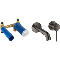 Set Waschtischarmatur Grohe Essence New 19408A01, Unterputz-Grundkörper Grohe Eurostyle 23571000