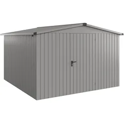 Hörmann Ecostar Metall-Gerätehaus "Euroline Trend" mit Satteldach ESD 14,graualuminium,310 x 310 cm