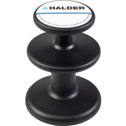 Halder 3688.003 Magnethalter schwarz (L x B) 100 mm x 75 mm 1 St.