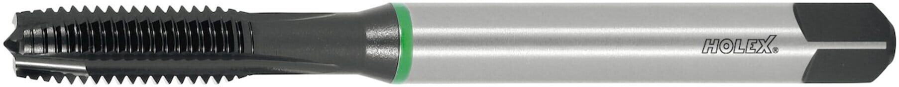 HOLEX Maschinen-Gewindebohrer HSS-E Form B M10 Gewindetiefe 30 mm vaporisiert (132645 M10)
