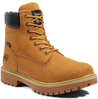 "Timberland Pro Direct Attach 6"" ST WP (Men's) Work in Wheat, Size 10 M, Leather"