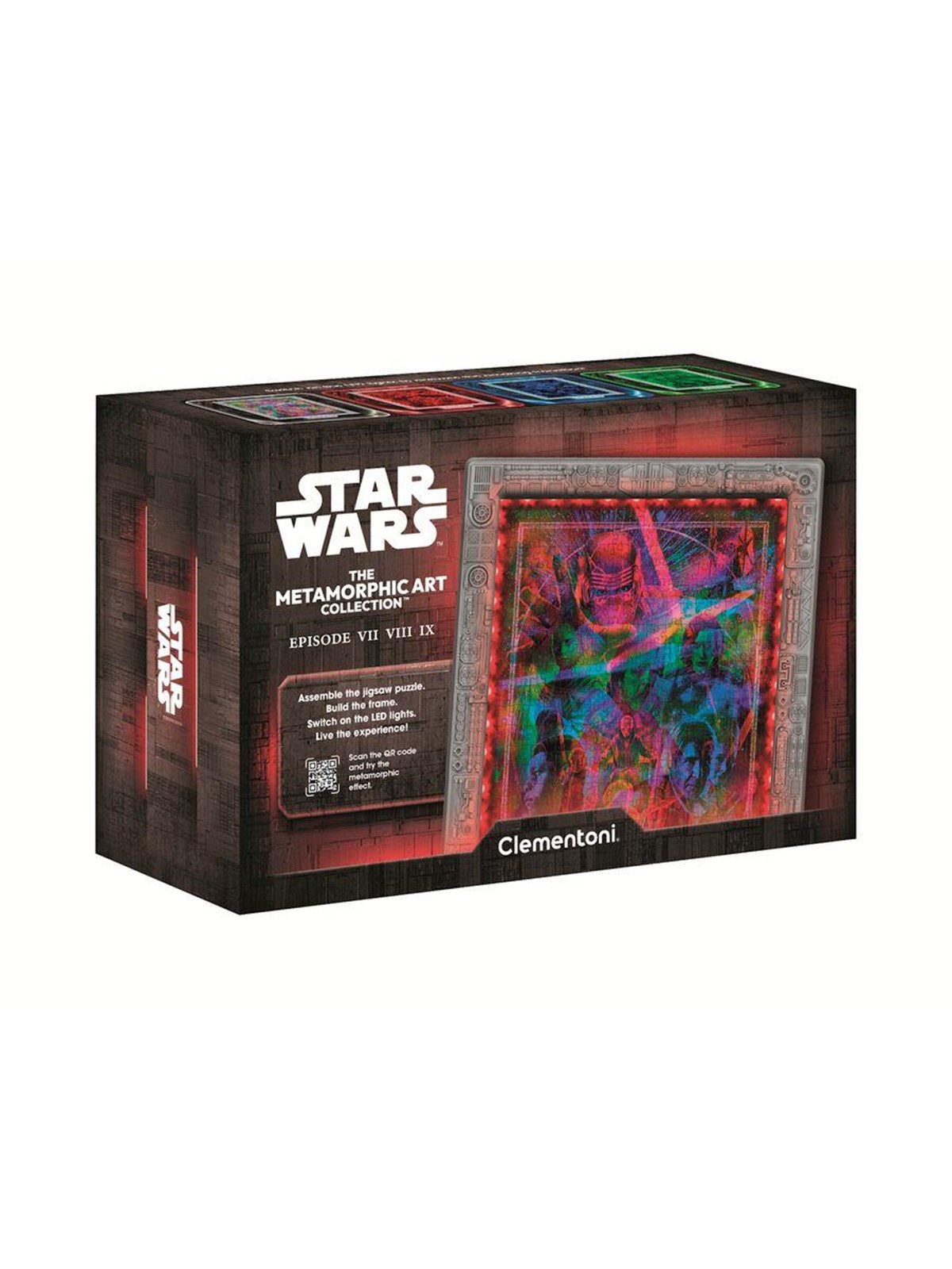 Clementoni Puslespil Star Wars - Ep.VII-VIII - Metamorphic Art Collection 520 Brikker 2D Puzzles