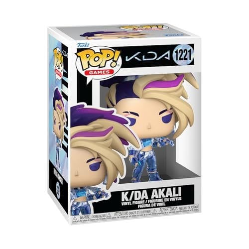 Funko Pop! Games League of Legends K/DA Akali vinylfiguur, 9 cm