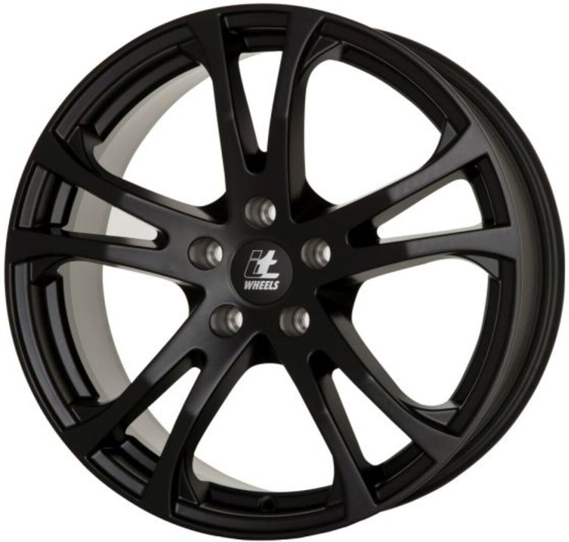 Alufelge 15 zoll ITWHEELS Michelle 4x100 6,5J ET35, Farbe Schwarz Matt