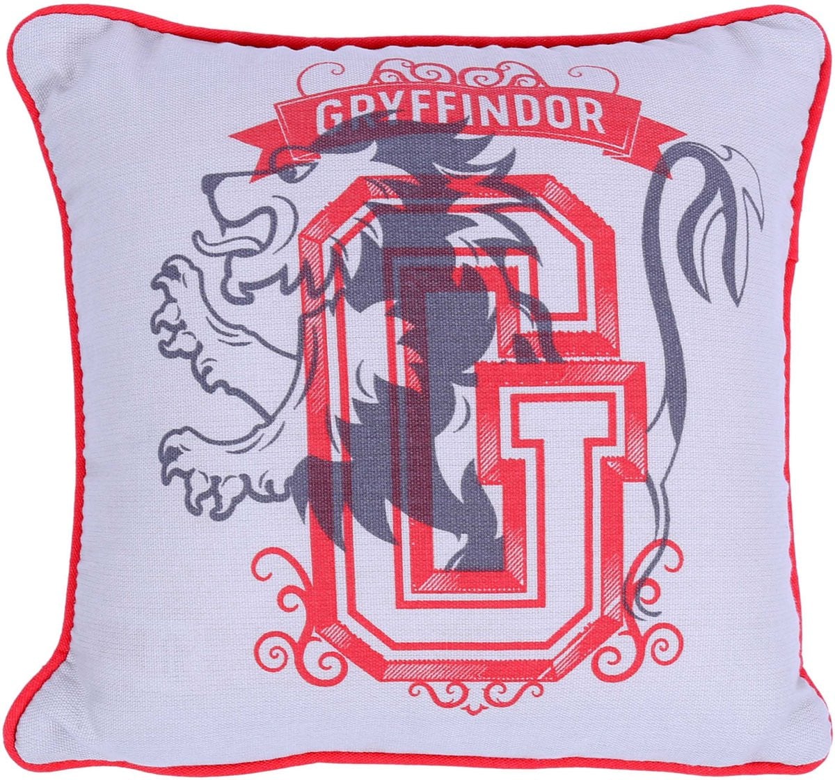 Disney Harry Potter kussen Griffoendor grijs-rood