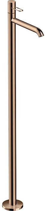Hansgrohe Axor Uno Fertigmontageset 38037300 Waschtischarmatur, bodenstehend, mit Bügelgriff, ohne Ablaufgarnitur, polished red gold