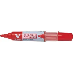 Pilot V-Board Master Non-permanent Whiteboard-Marker Rot Mittel Rundspitze 2.3 mm 91% Recycelt
