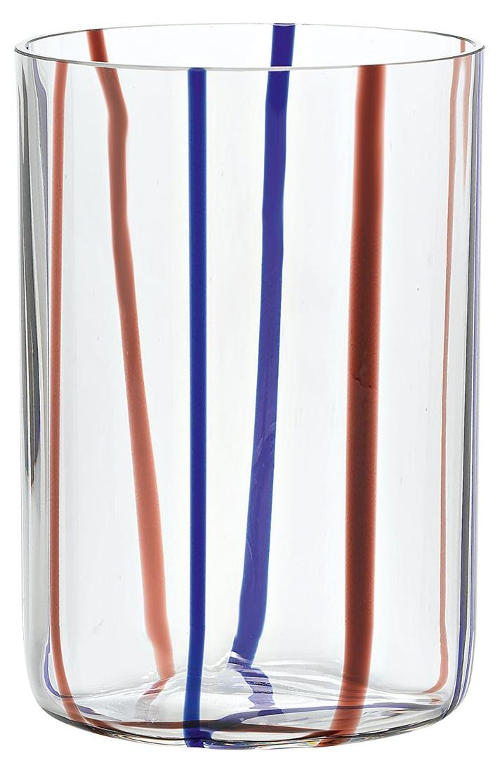Zafferano Tirache Zafferano Glas set van 6 stuks Amethistblauw borosilicaatglas