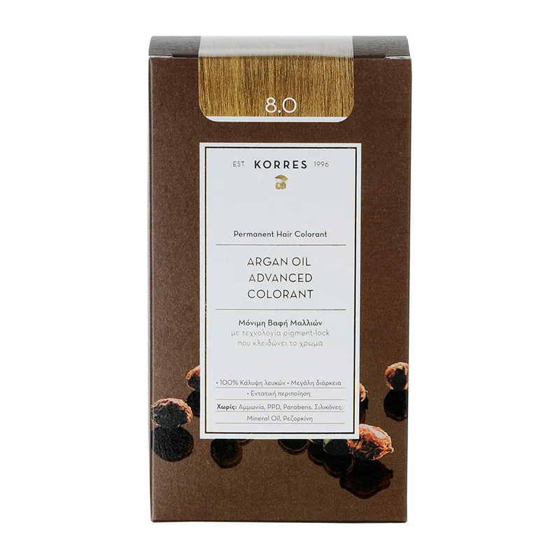 KORRES Argan Oil Light Blonde 8.0, 1 Stück 21013353