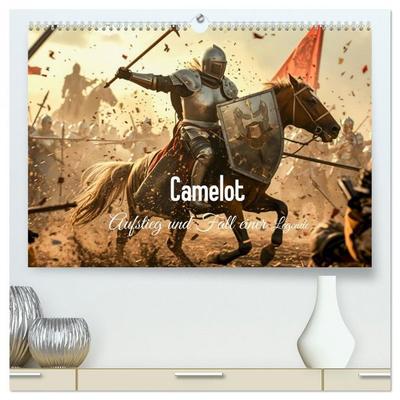 Camelot – Aufstieg und Fall einer Legende (hochwertiger Premium Wandkalender 2027 DIN A2 quer), Kunstdruck in Hochglanz