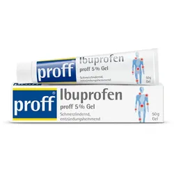 IBUPROFEN proff 5% Gel 50 g