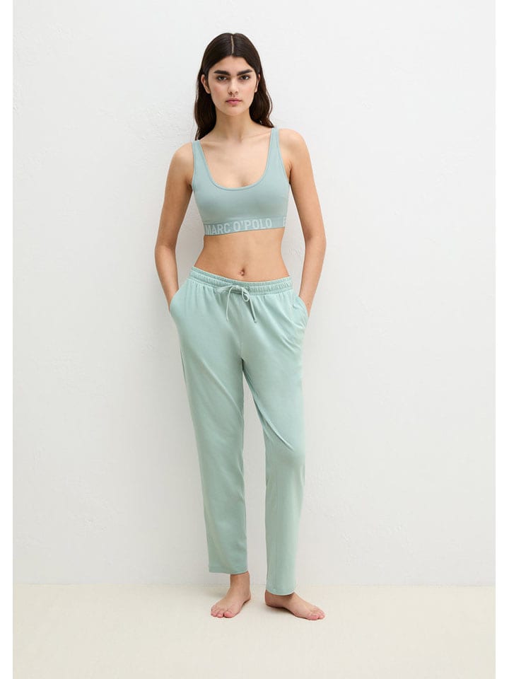 Marc O´Polo Bodywear Pyjama-Hose in Mint - L