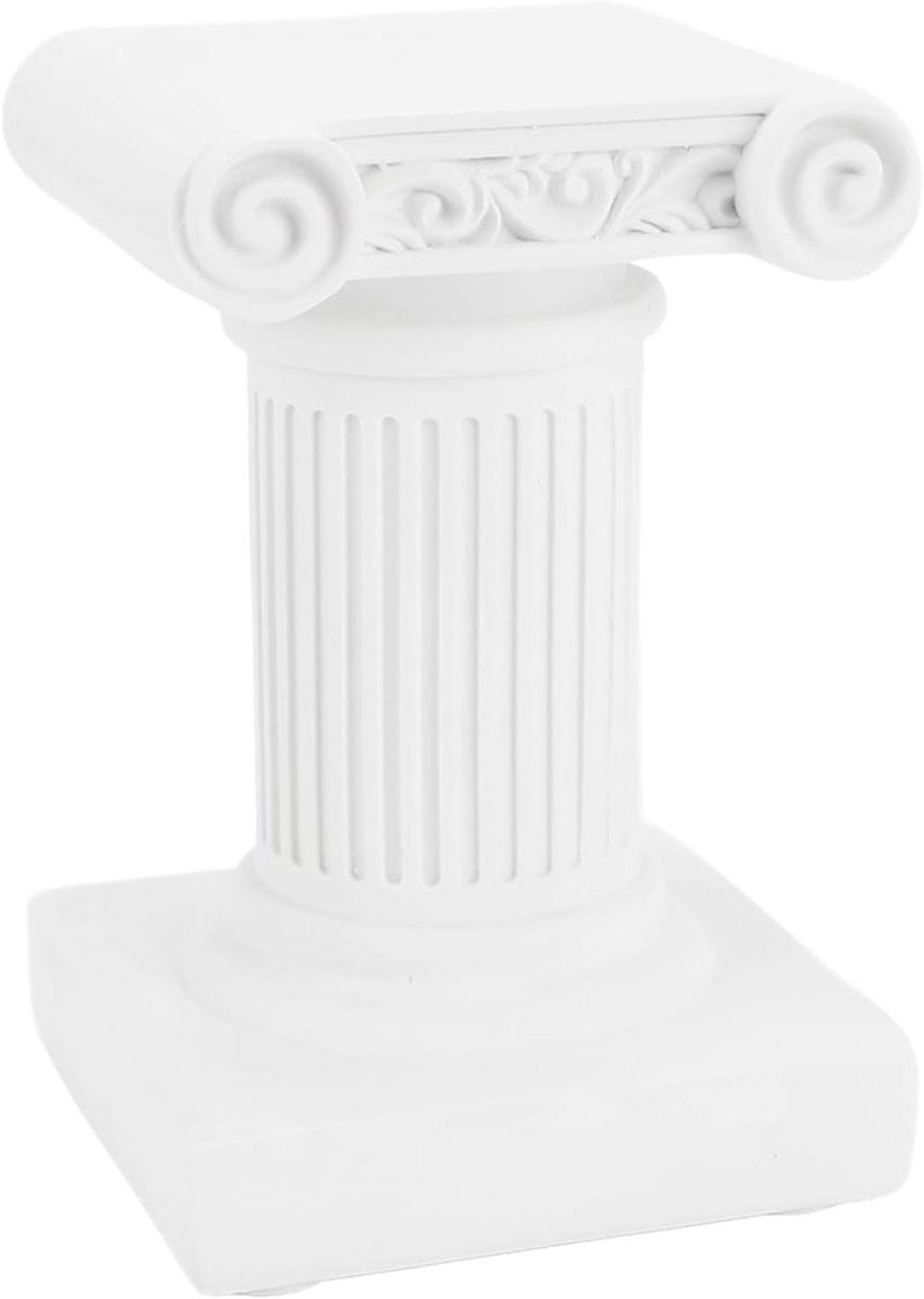 Allecto plus Romeinse pilaar kaarsenhouder set Griekse kolom decoratie sculptuur