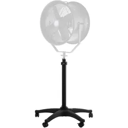 Walimex Rollstativ für Windmaschine (110 cm, 12 kg), Lampenstativ, Schwarz