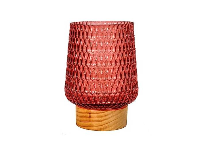 Pauleen Paulmann 48307 LED Mobile Tischleuchte Rose Glamour Timer Batterie Rosa matt Tischlampe