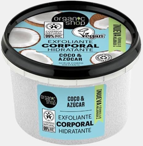 ORGANIC SHOP EXFOLIANTE CORPORAL HIDRATANTE COCO 250ml