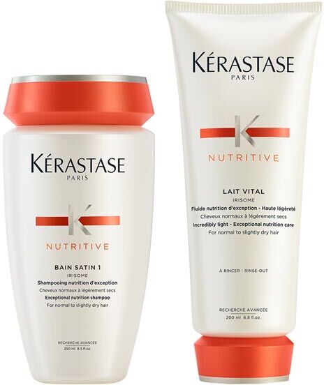 Kérastase Nutritive Irisome Hair Care Duo Set (Shampoo 250ml + Conditioner 200ml)