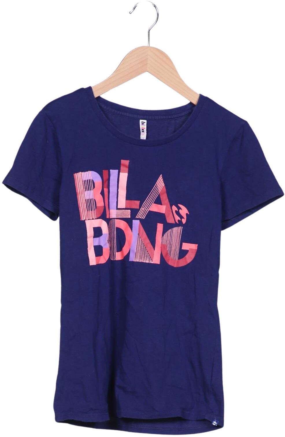 Billabong Damen T-Shirt, Marineblau, Gr. S, Baumwolle - Second Hand