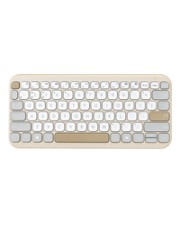 ASUS Kw100 Tastatur beige QWERTZ Bluetooth Deutschland (90XB0880-BKB190)