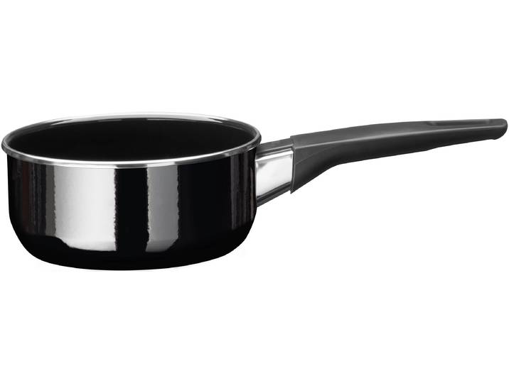 Kasserolle SILIT Modesto Line , schwarz, H:7,5cm Ø:16cm, Töpfe, Kasserolle, Made in Germany