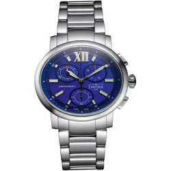 Davosa Ladies Oval 168.578.45 - marineblau,silber - 33.5mm