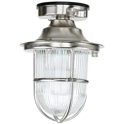 Licht-Erlebnisse, Gartenbeleuchtung, Deckenlampe Santorin Messing (E27, IP54)