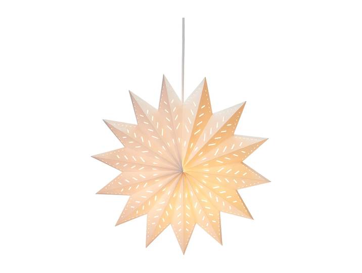 PR Home Etoile de l avent Alfa Blanc, 60 cm'