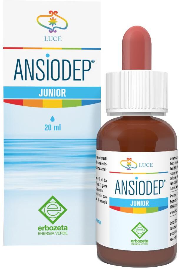 ERBOZETA SpA Ansiodep Junior - Integratore alimentare Gocce 20ml